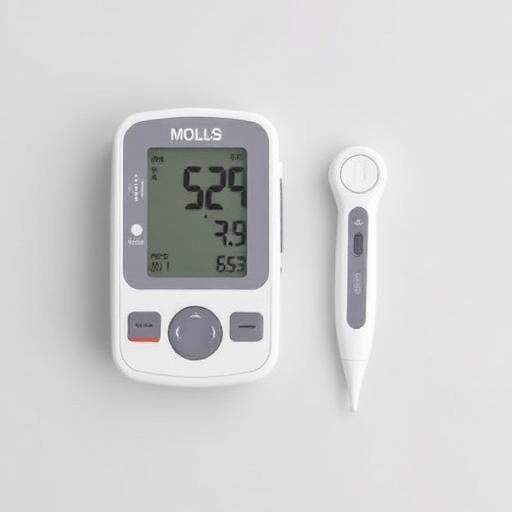Digital blood pressure monitor and thermometer